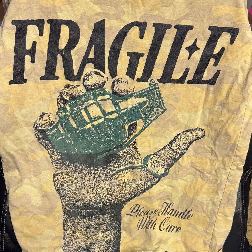Philip Defranco Fragile graphic tee